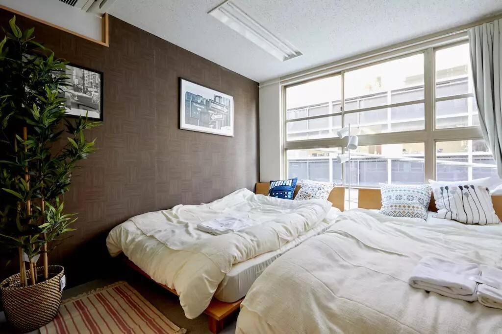 Apartment 上野車站徒步5分鐘/秋葉原步行可至/精装豪华二室一厅/机场直达45分/免费wi-fi#b Tokyo